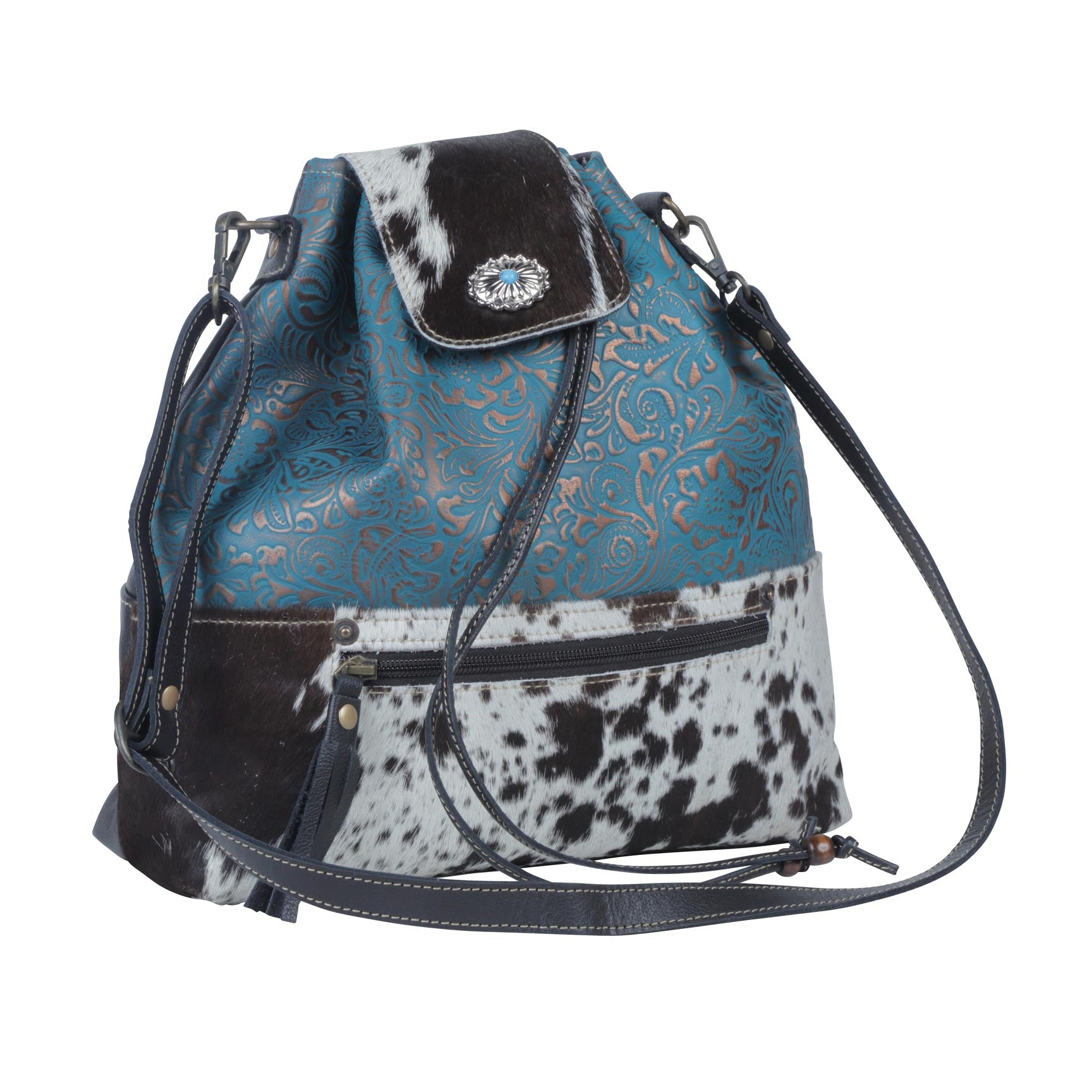 Periwinkle Bucket Bag - MyraUSA
