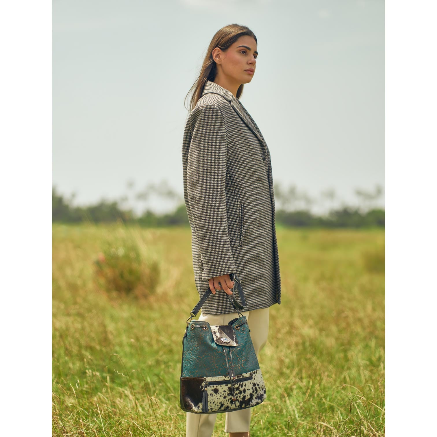 Periwinkle Bucket Bag - MyraUSA