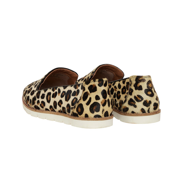 Myra's leopard pattern hairon sneakers with a breathable design