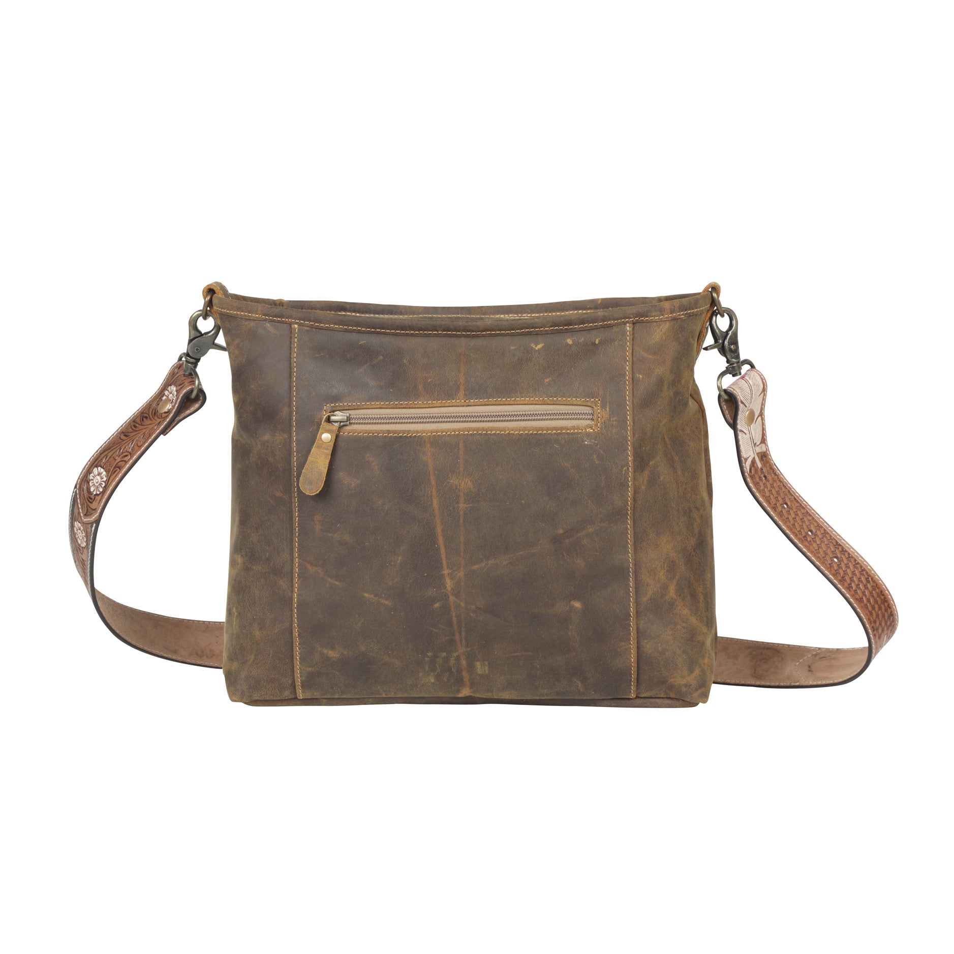Cornell Rose Leather & Hairon bag - MyraUSA