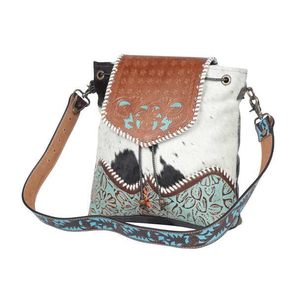 Landscape Hand-Tooled Bag