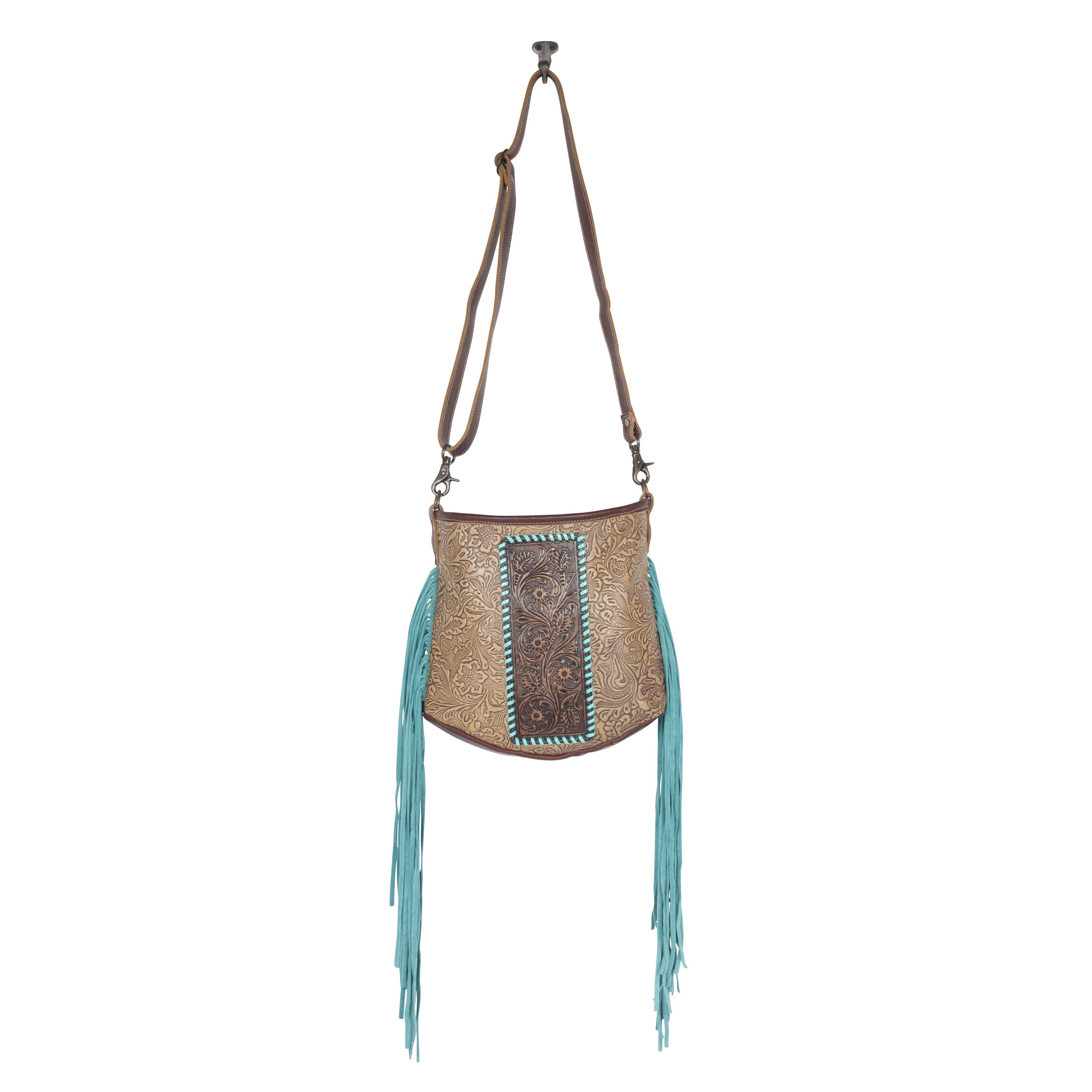 Querencia Hand-Tooled Bag - MyraUSA
