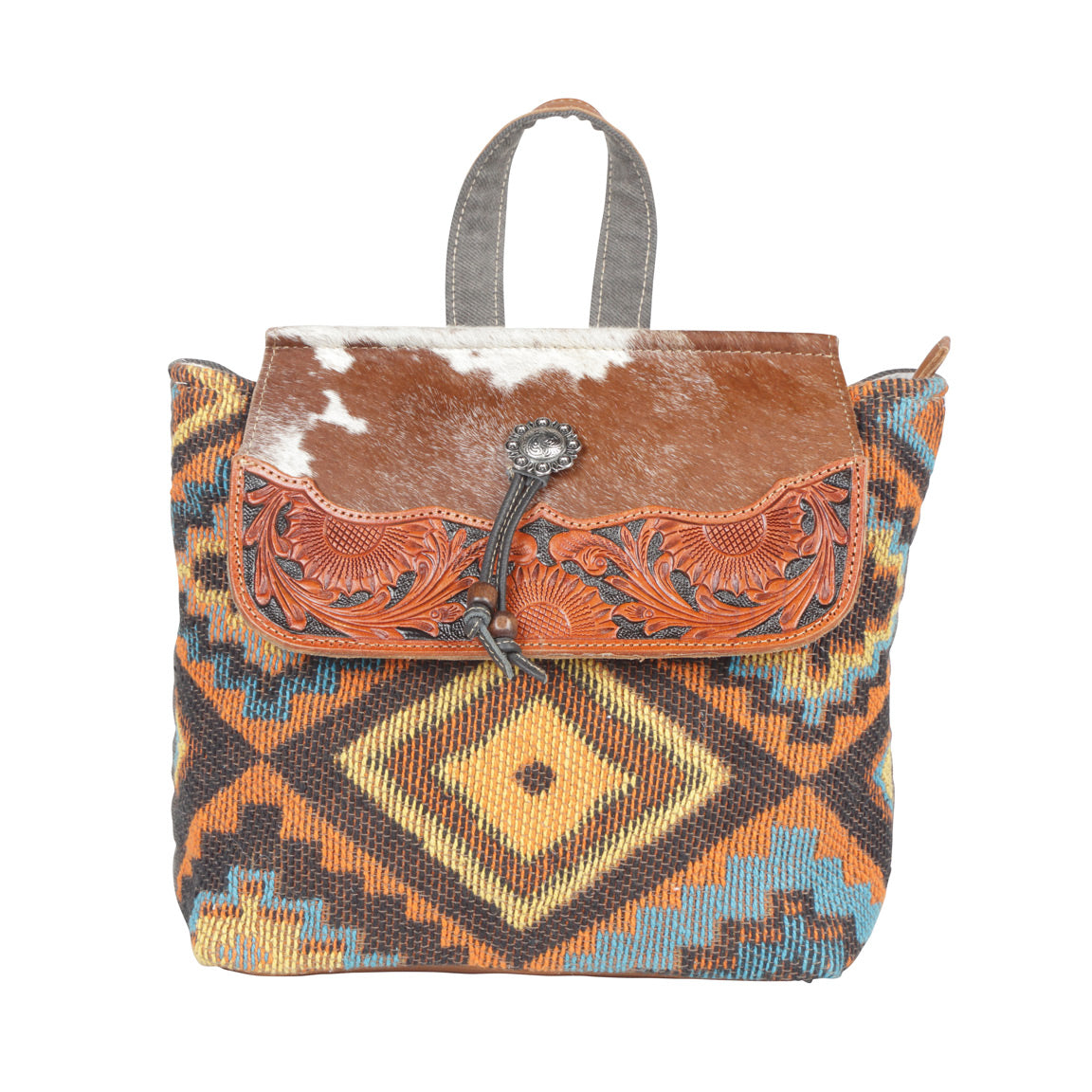 Burnt Umber Backpack Bag - MyraUSA