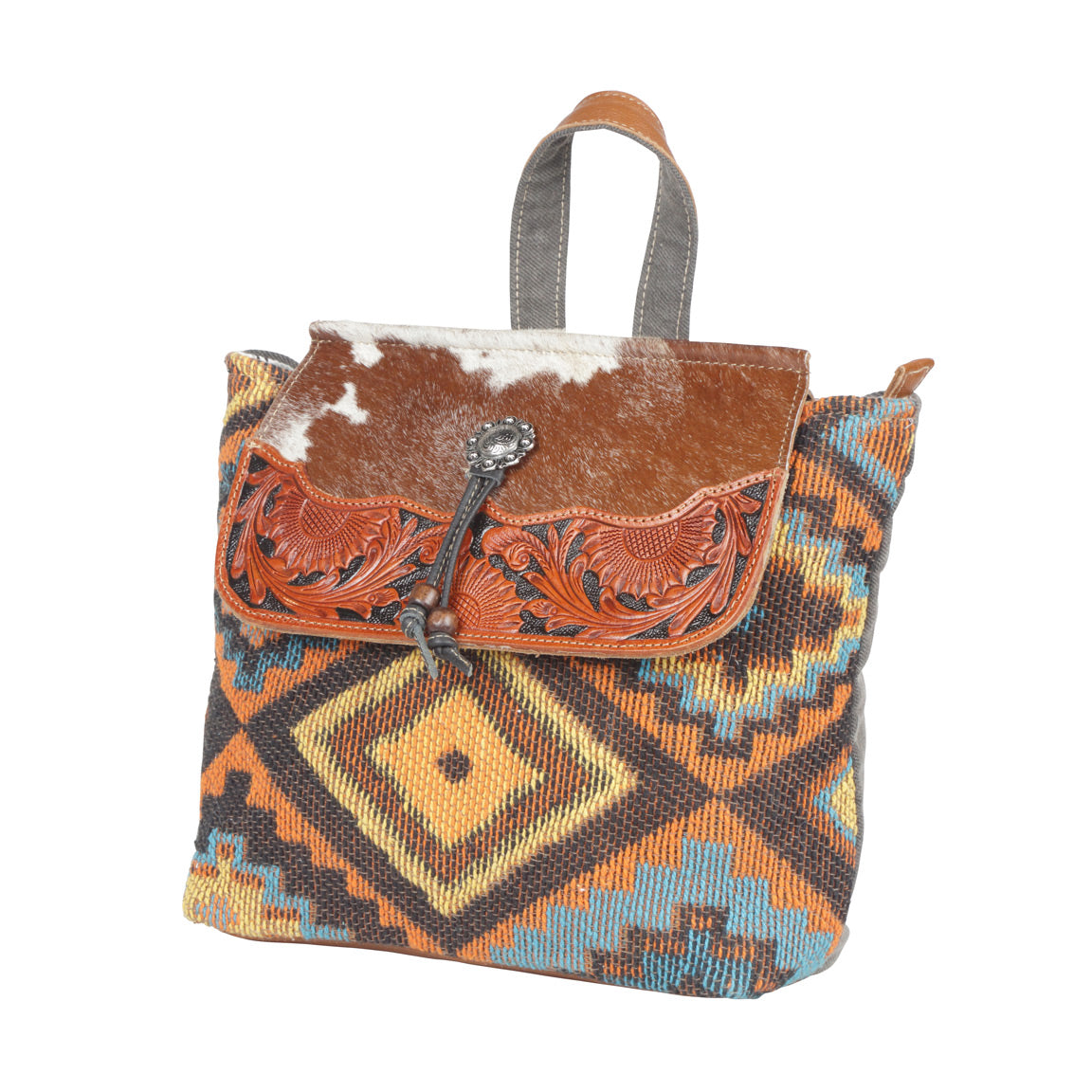 Burnt Umber Backpack Bag - MyraUSA