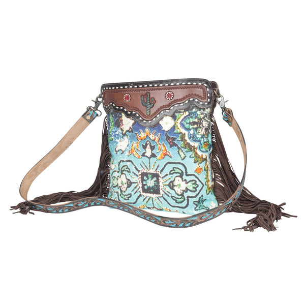 Idealistic Hand-Tooled Bag