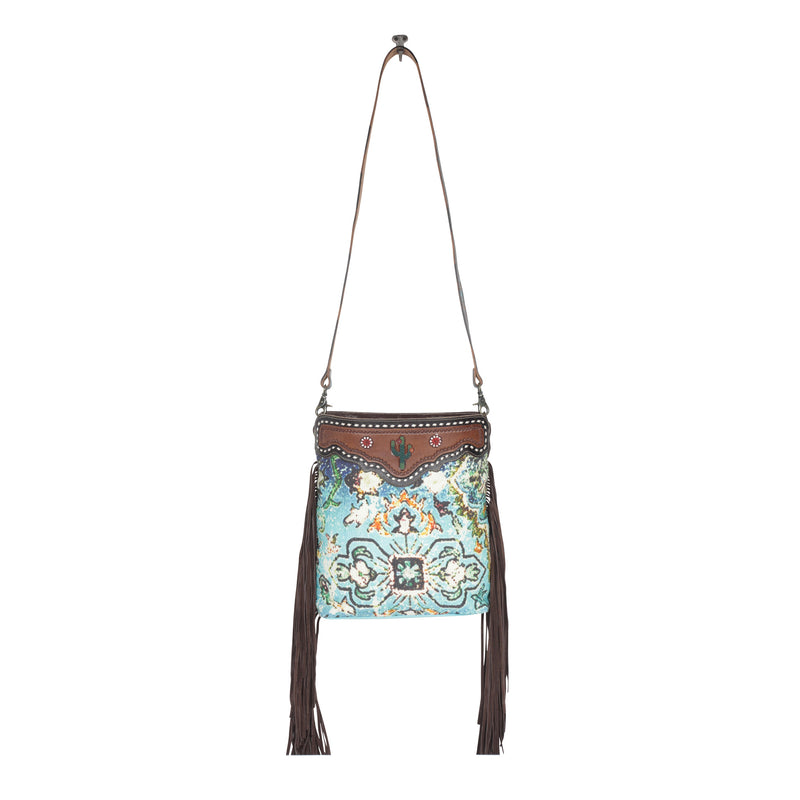 Idealistic Hand-Tooled Bag