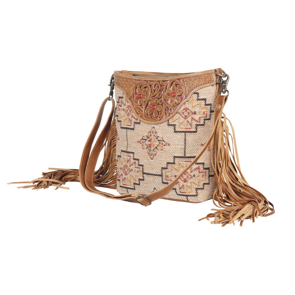 Accelerate Hand-Tooled Bag