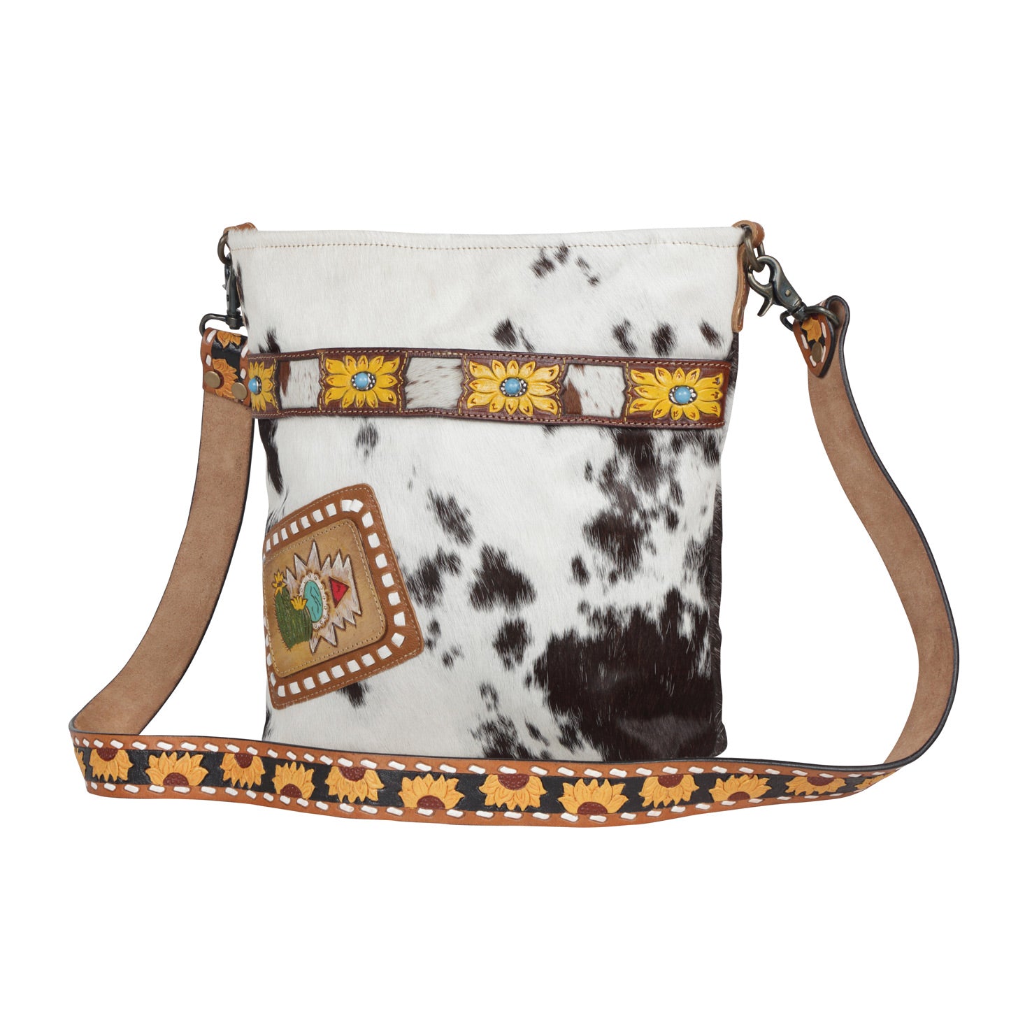 Wayfarer Hand-Tooled Bag - MyraUSA