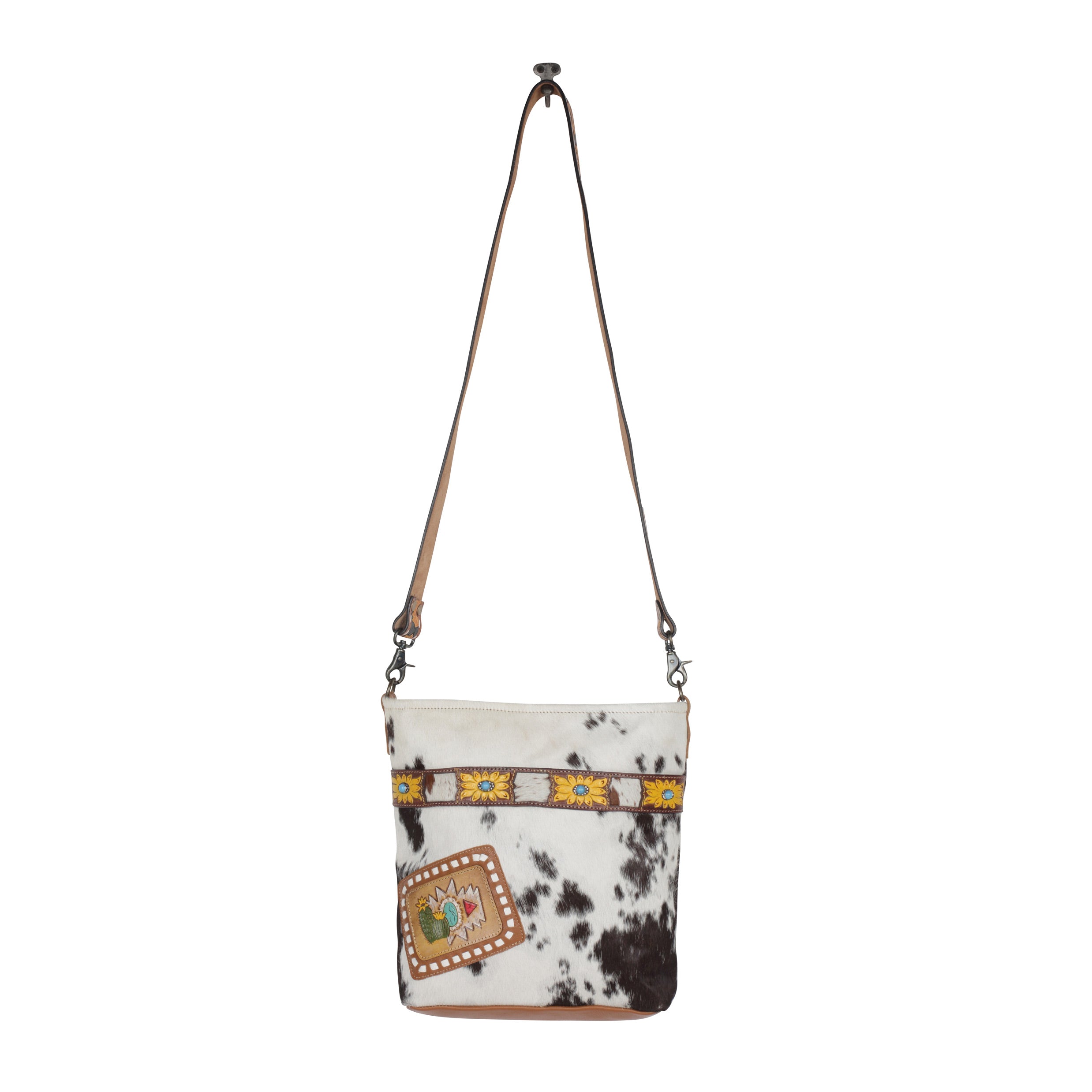 Wayfarer Hand-Tooled Bag - MyraUSA