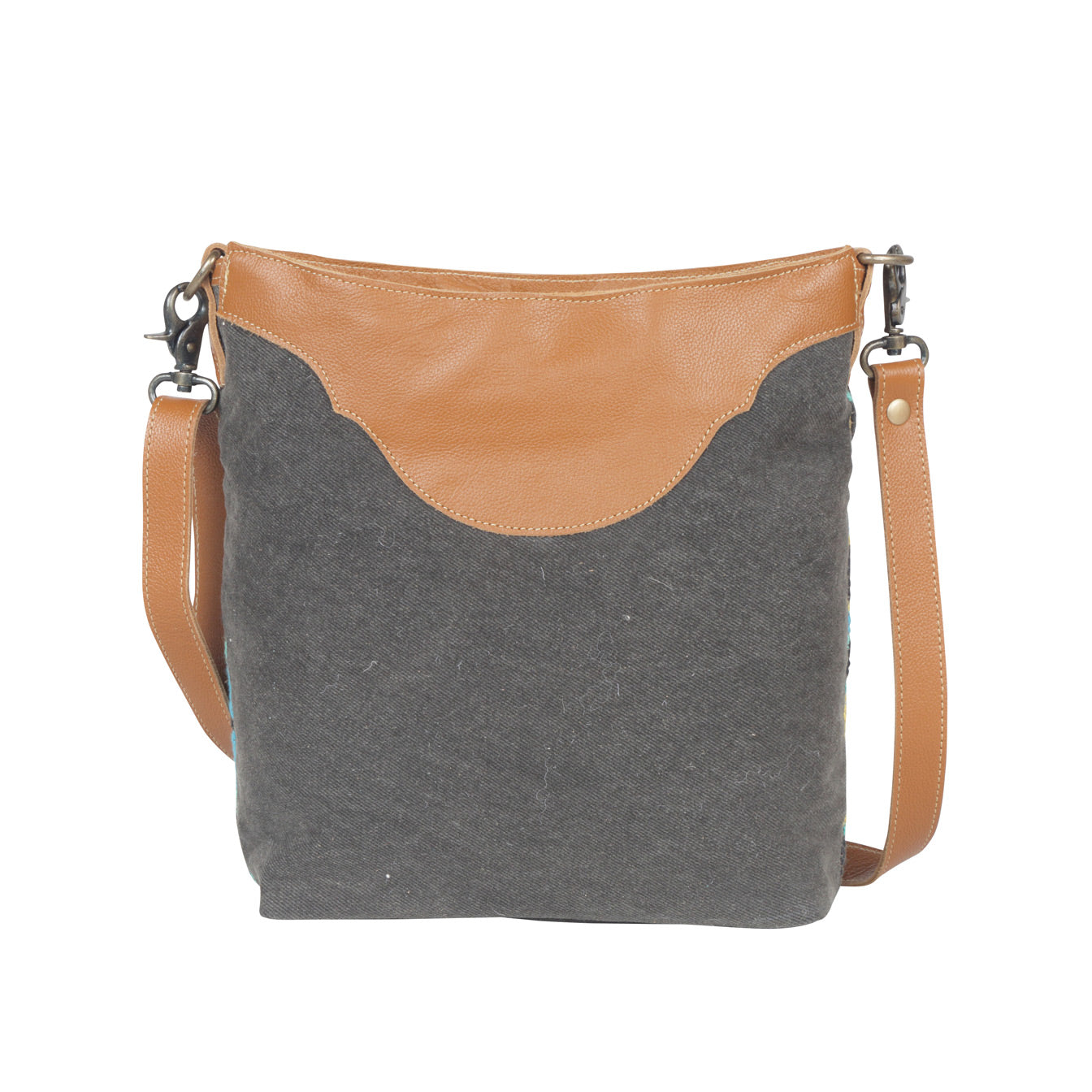 Blue Spring Hand-Tooled Bag - MyraUSA