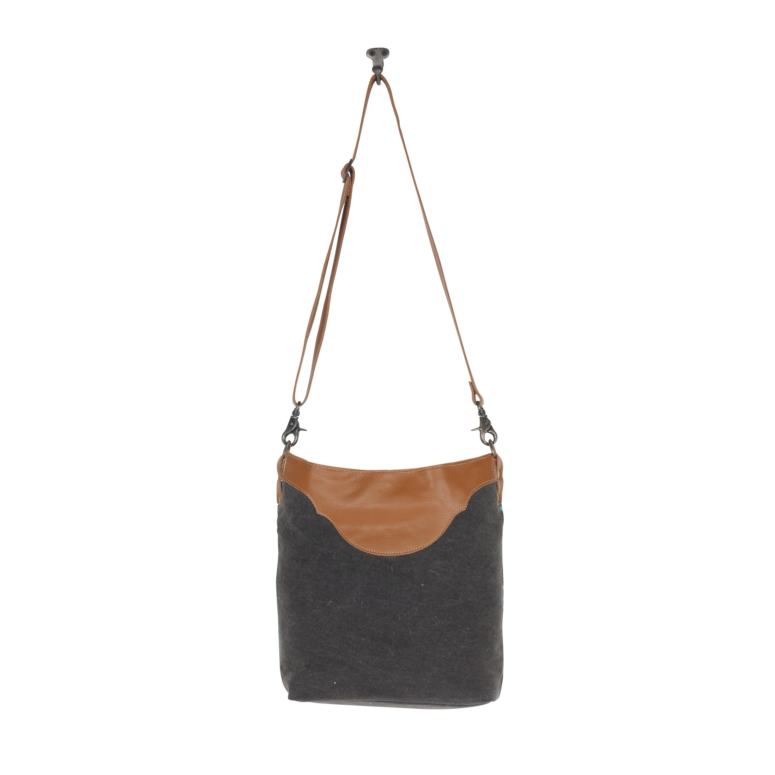 Blue Spring Hand-Tooled Bag - MyraUSA