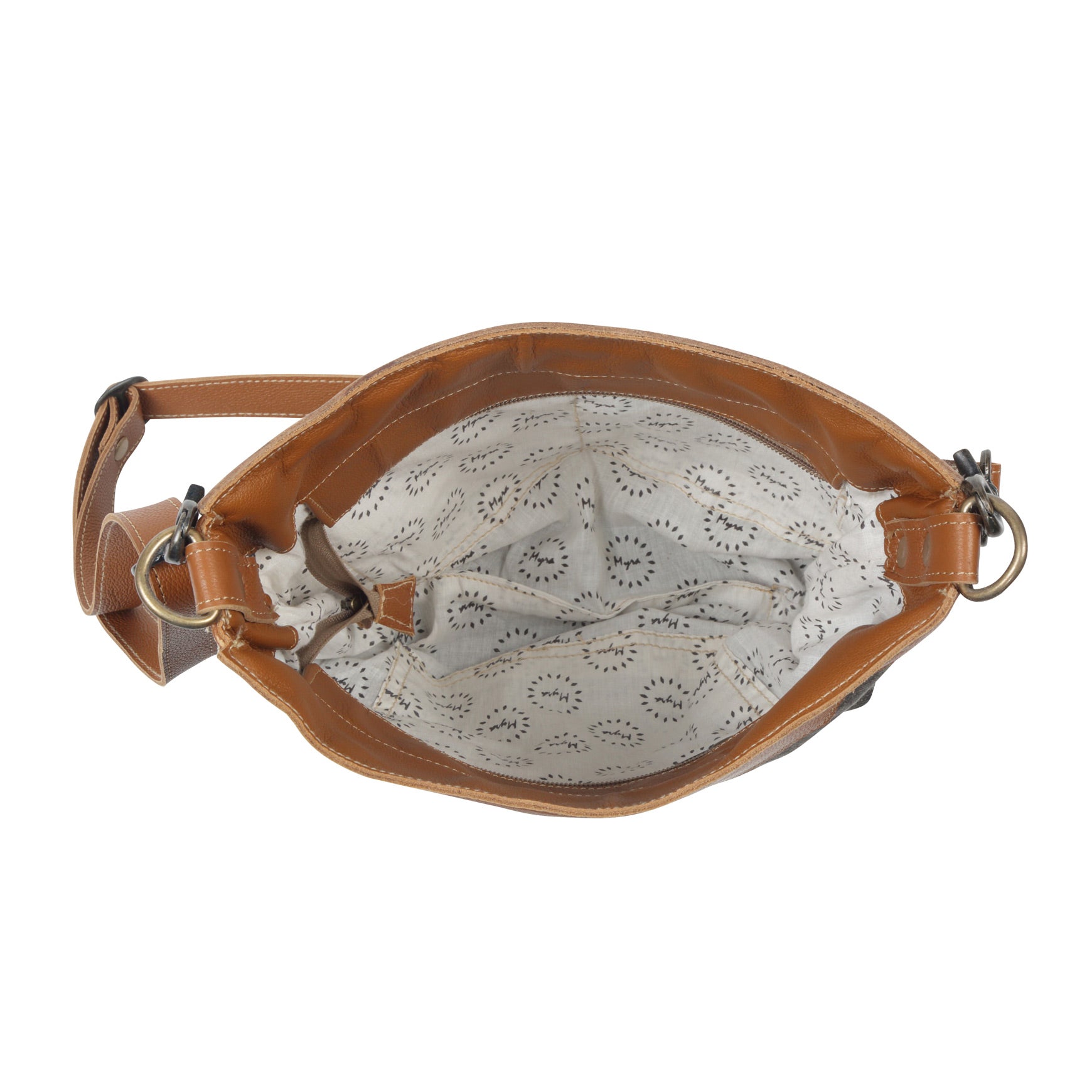 Blue Spring Hand-Tooled Bag - MyraUSA