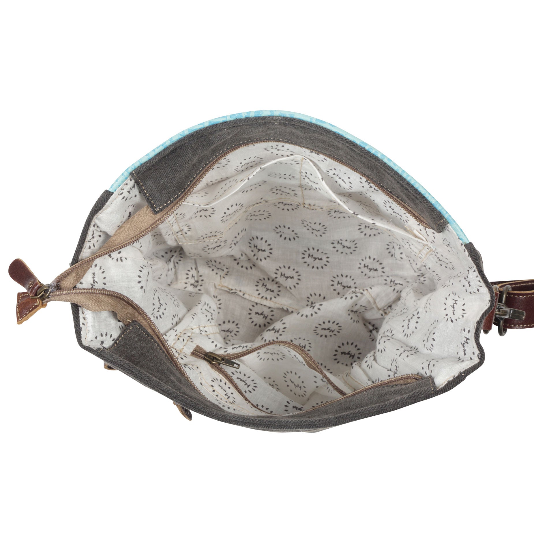 Geometric Accent Shoulder Bag - MyraUSA