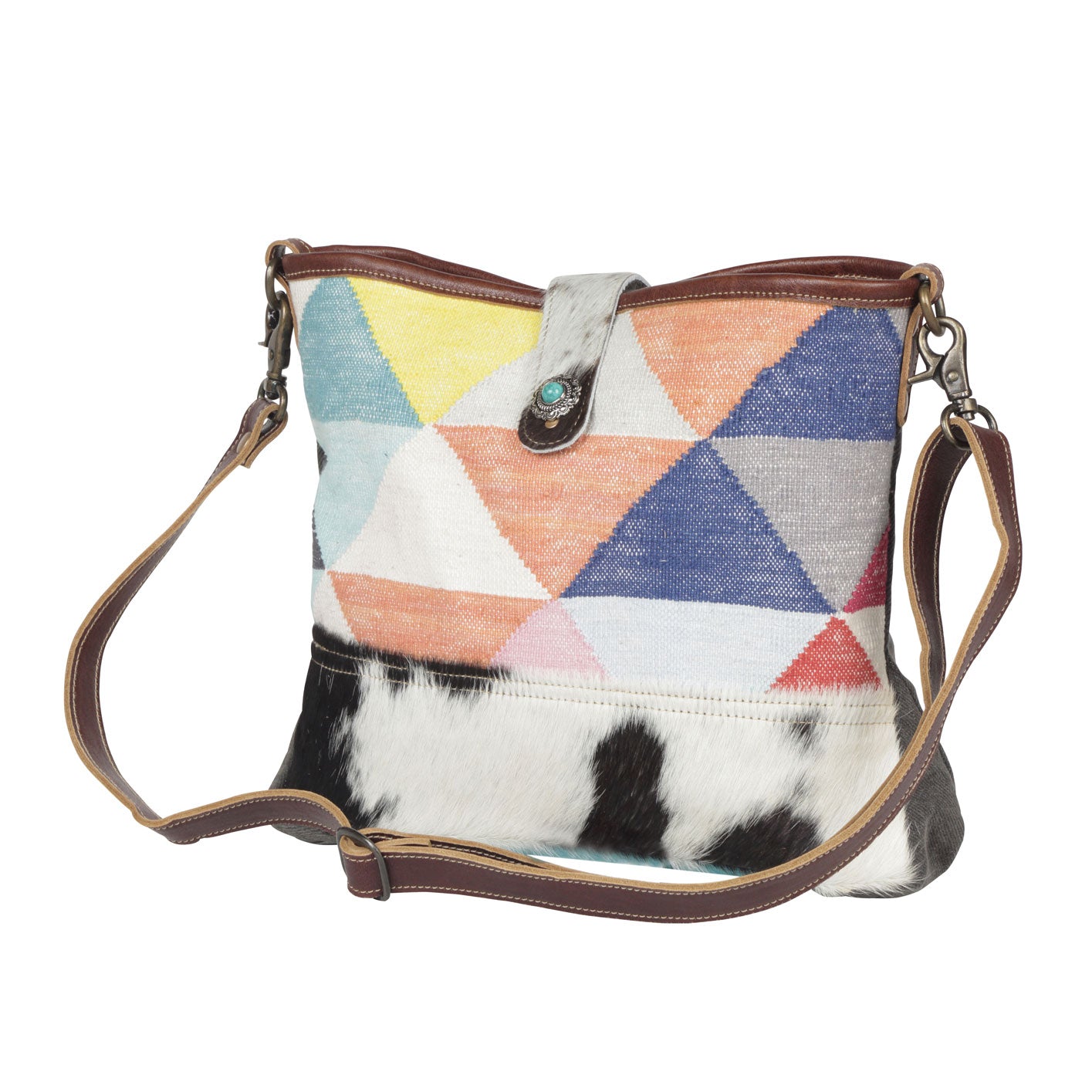 Chromo Canva Shoulder Bag - MyraUSA