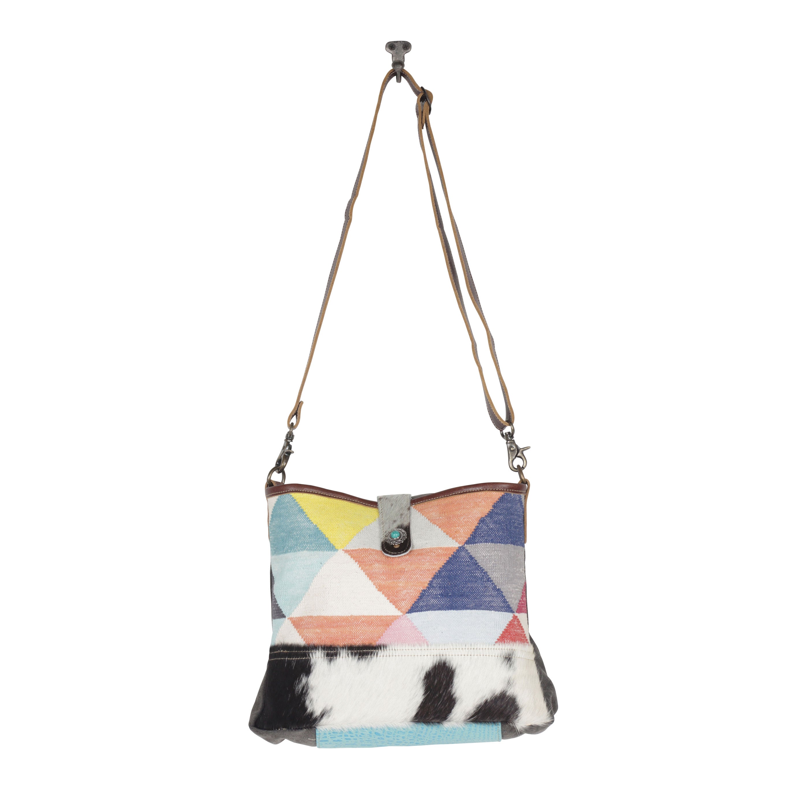 Chromo Canva Shoulder Bag - MyraUSA