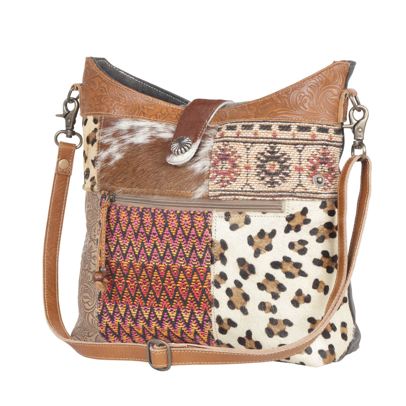 Peruvian Brown Shoulder Bag