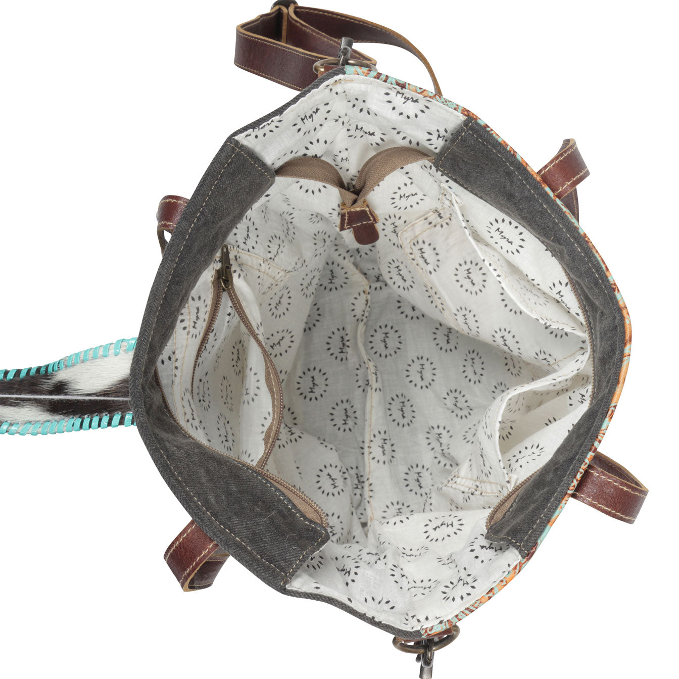 Fading Vermillion Tote Bag - MyraUSA
