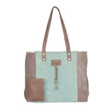 "Caribbean Current Tote Bag".
