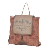 "Booklore Backpack Bag"