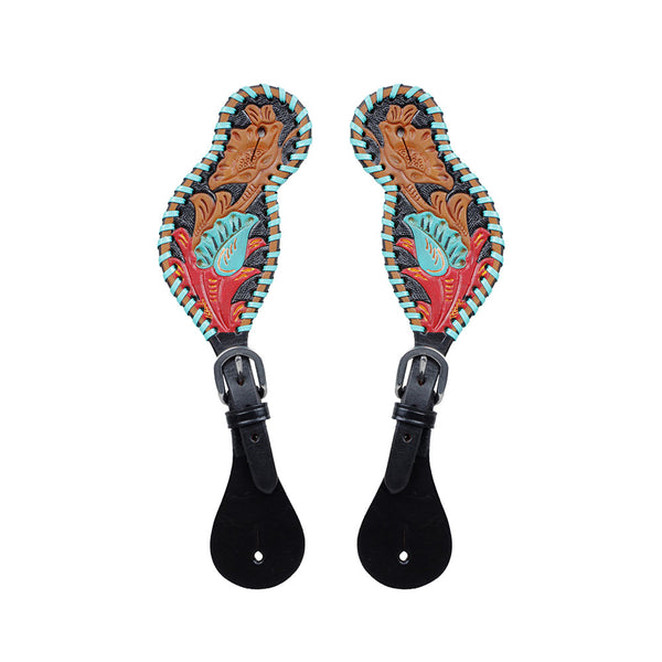 HEELS ON SPUR STRAP - MyraUSA