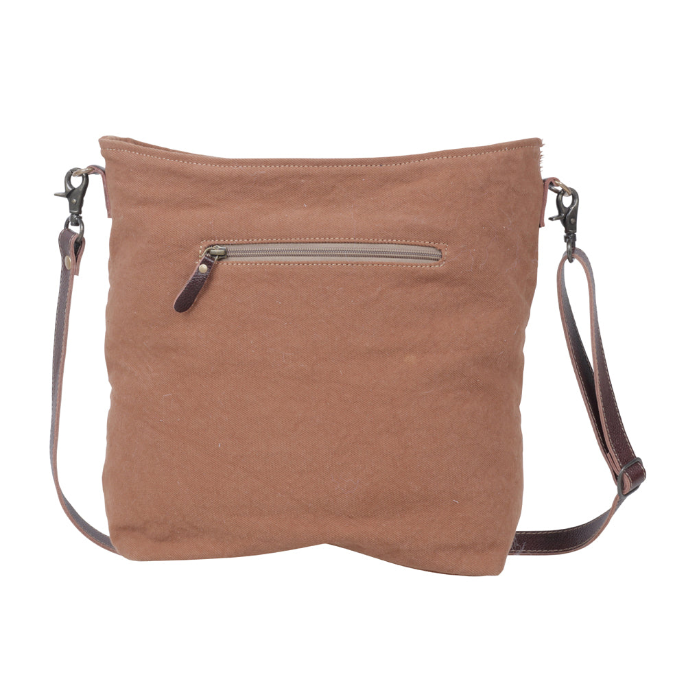 PERIDOT CANVAS & HAIRON BAG - MyraUSA