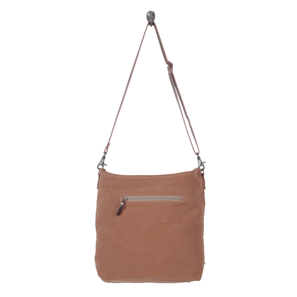 PERIDOT CANVAS & HAIRON BAG - MyraUSA