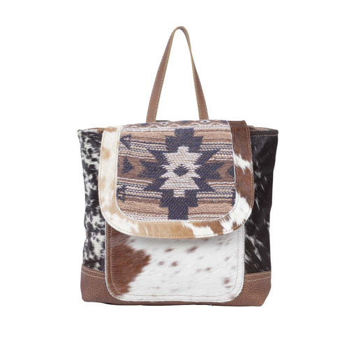 Oriana Leather & Hairon Bag - MyraUSA
