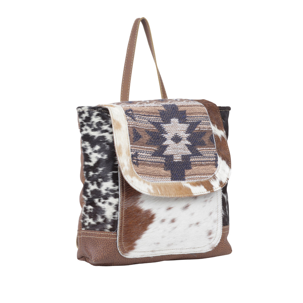 Oriana Leather & Hairon Bag - MyraUSA