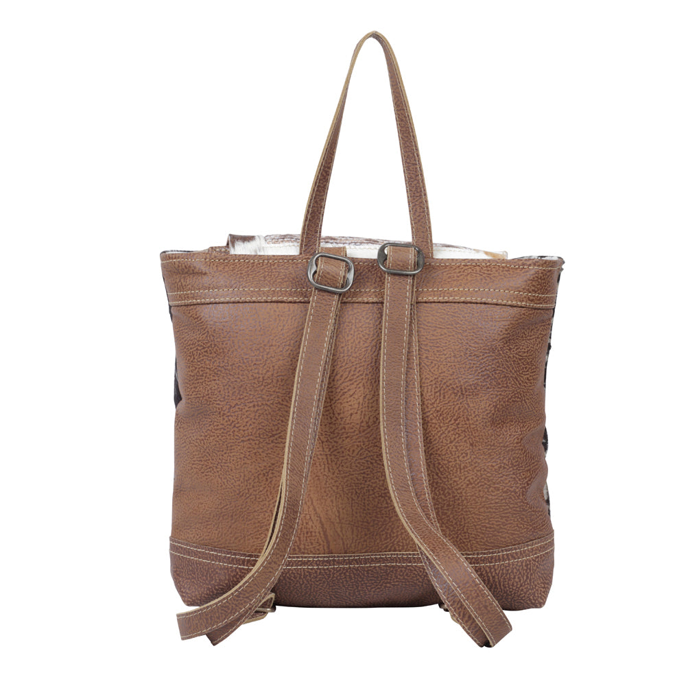 Oriana Leather & Hairon Bag - MyraUSA