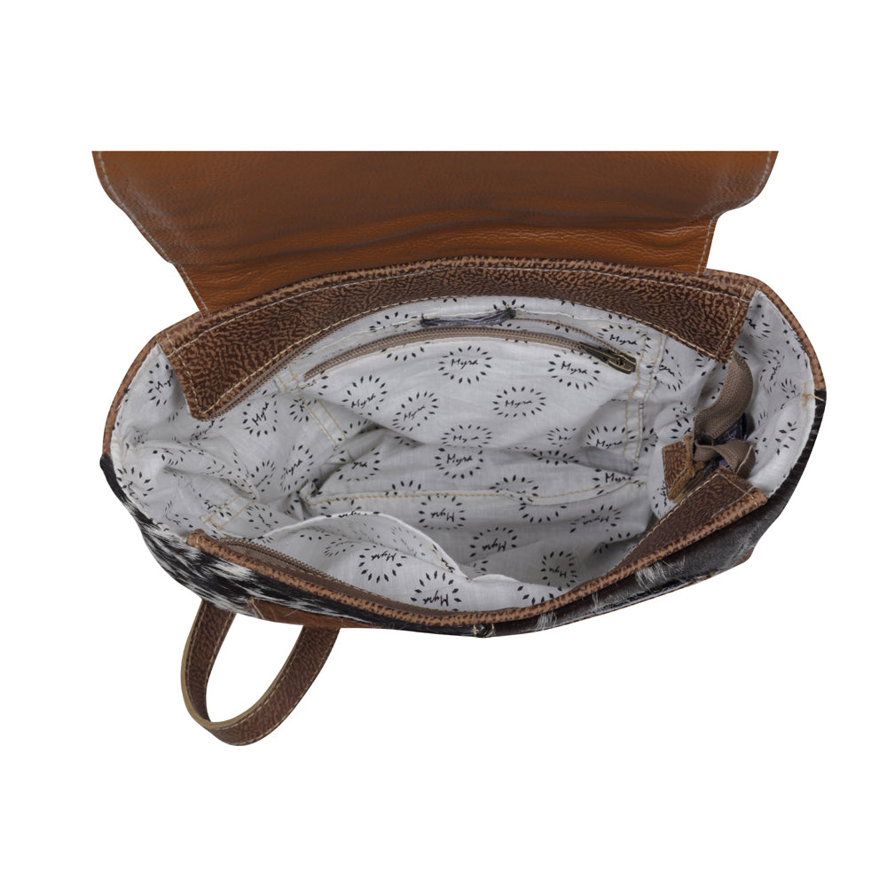 Oriana Leather & Hairon Bag - MyraUSA