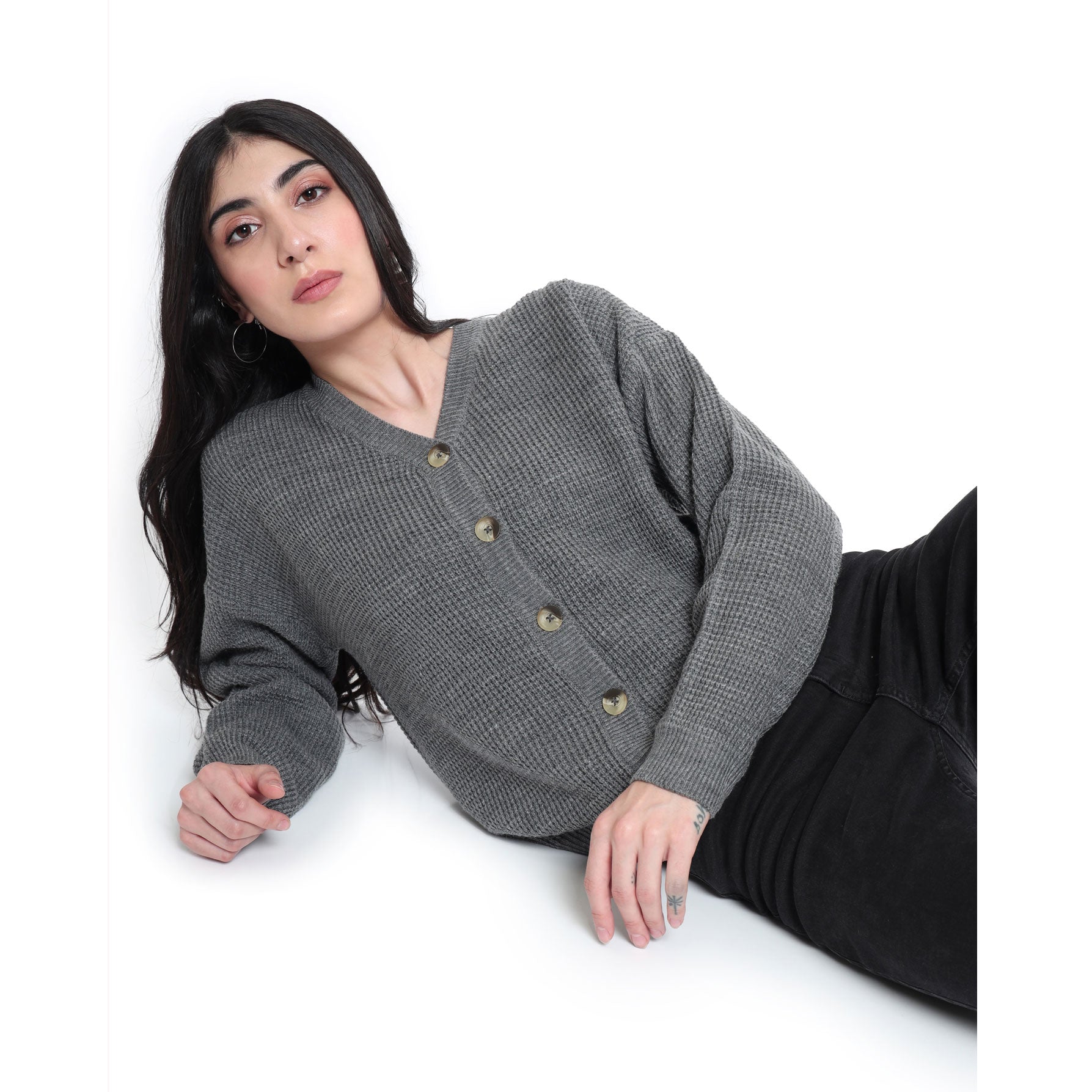 Button-Up Cardigan Sweater - MyraUSA