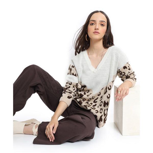 Alphabets Sweater SMALL - MyraUSA