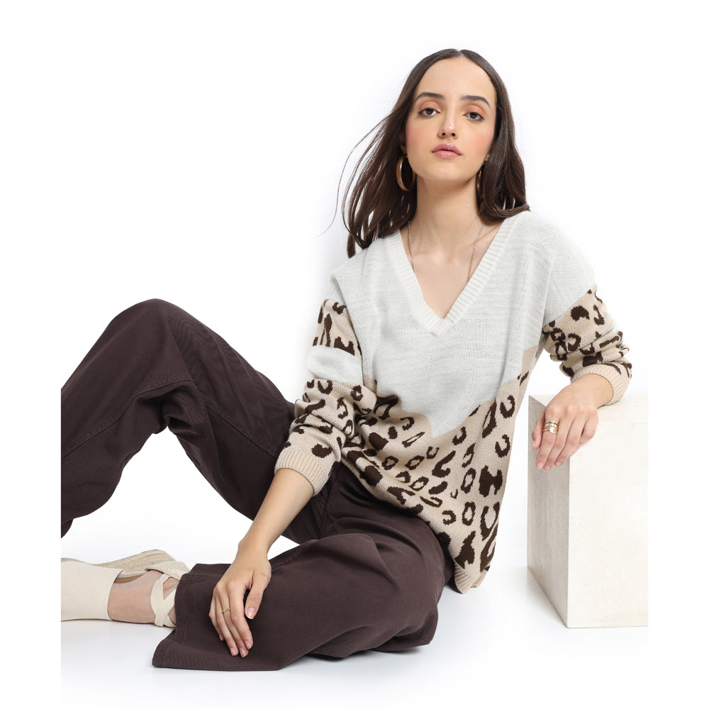 Alphabets Sweater SMALL - MyraUSA