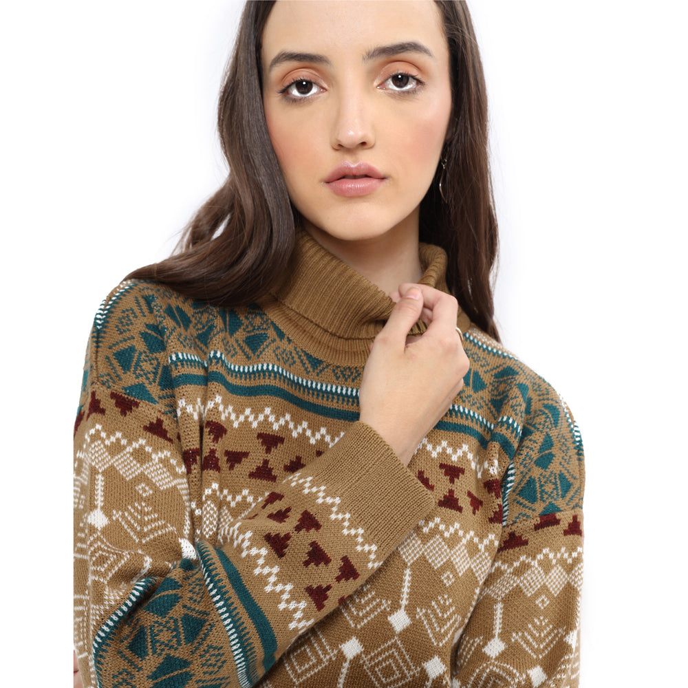 Desert blooms Sweater SMALL - MyraUSA