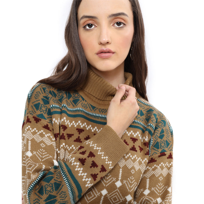 Desert blooms Sweater SMALL