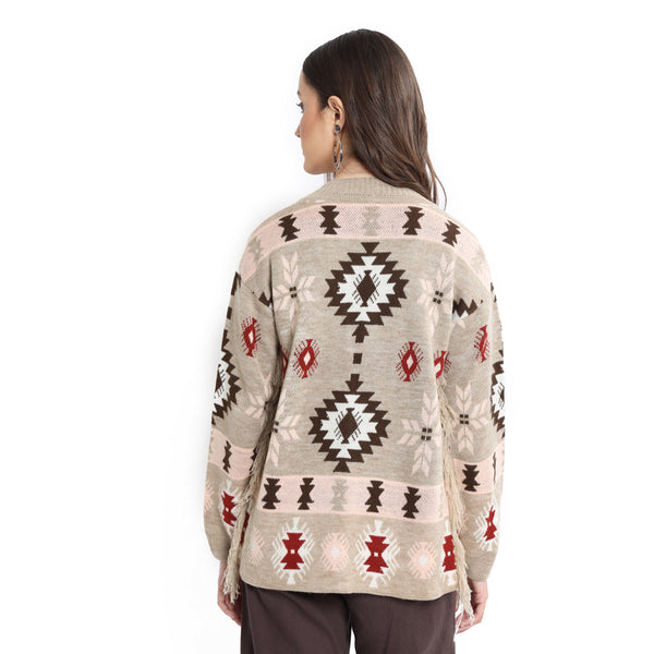 Fist-pump! Cardigan Sweater SMALL