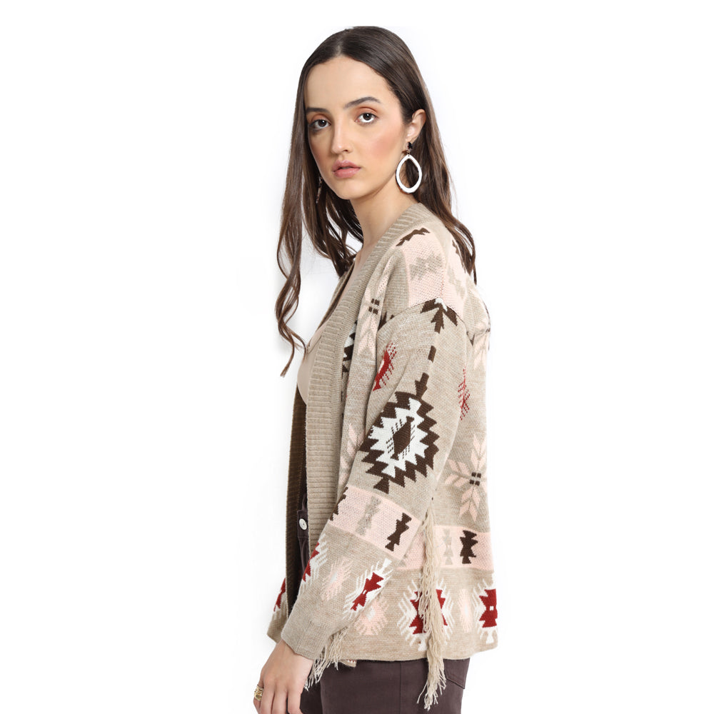 Fist-pump! Cardigan Sweater SMALL - MyraUSA