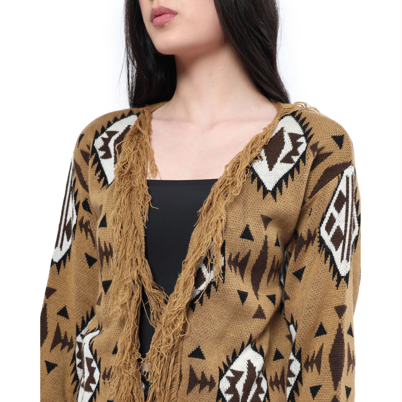 Drape Cardigan Sweater SMALL - MyraUSA
