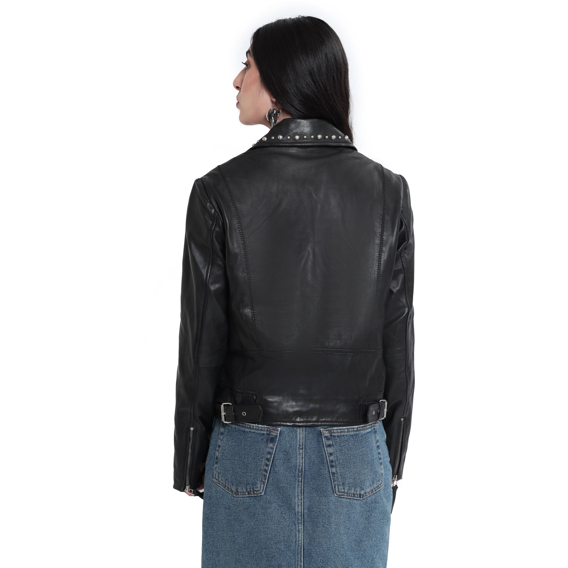 Rockstar Vibes LEATHER Jacket - MyraUSA