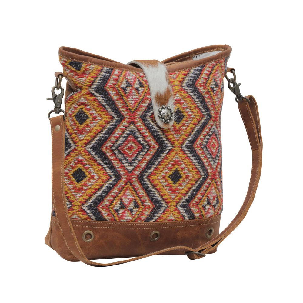 Orange Embers Shoulder Bag - MyraUSA