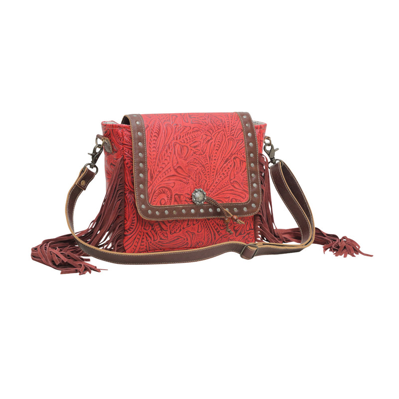 Cherry Pops Leather & Hairon Bag