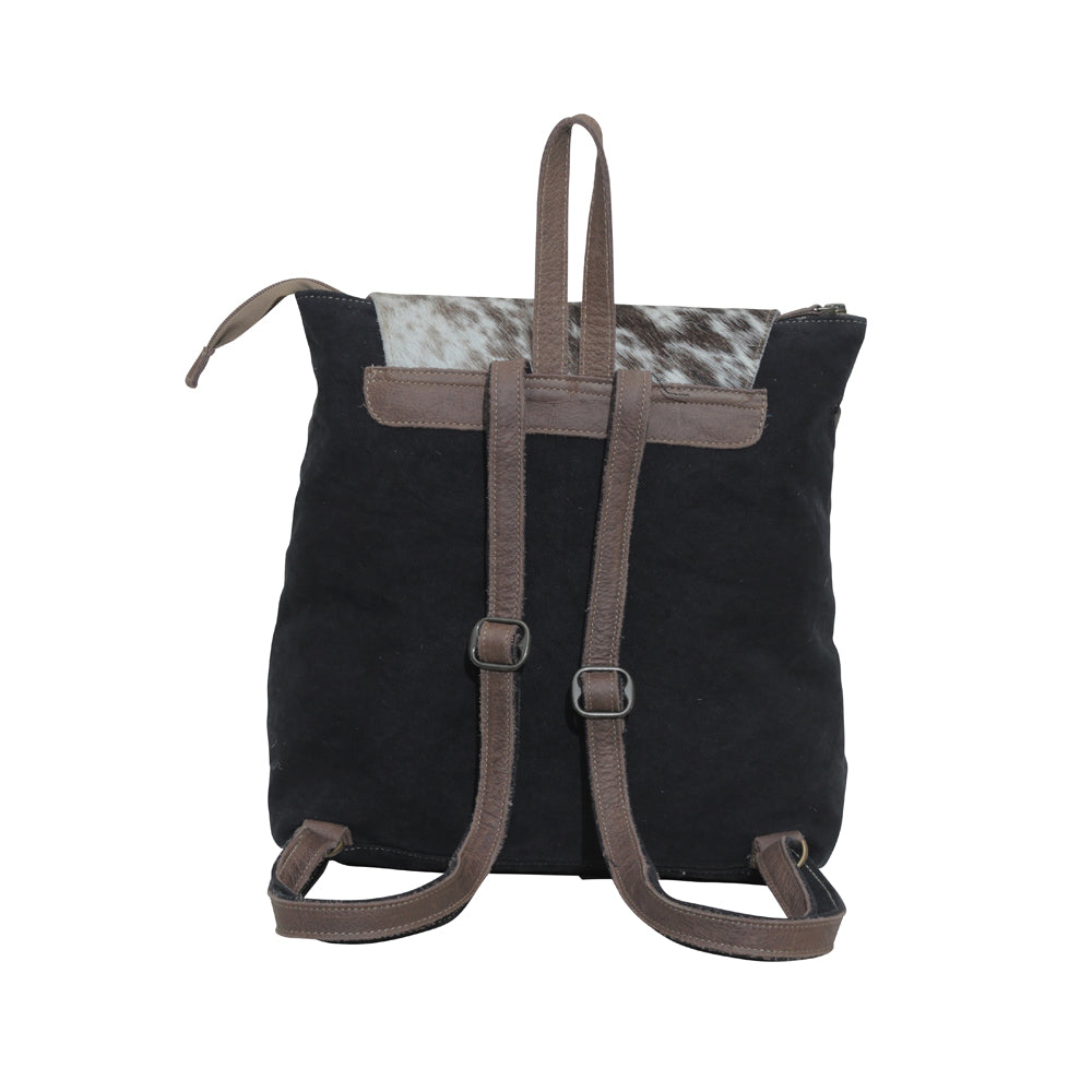 Mocha Splashes Backpack Bag - MyraUSA