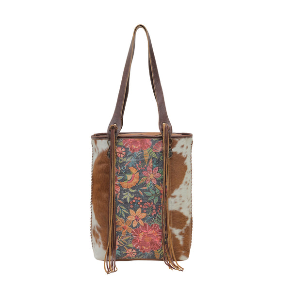 "Duende Canvas & Hairon Bag"