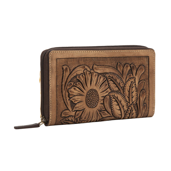 Brown Buds Wallet