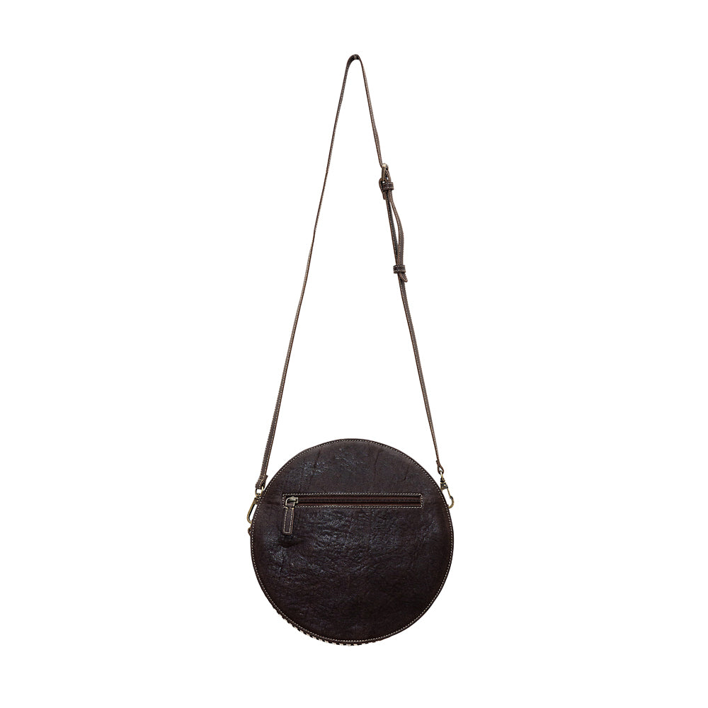 Boho Brown Round Bag - MyraUSA