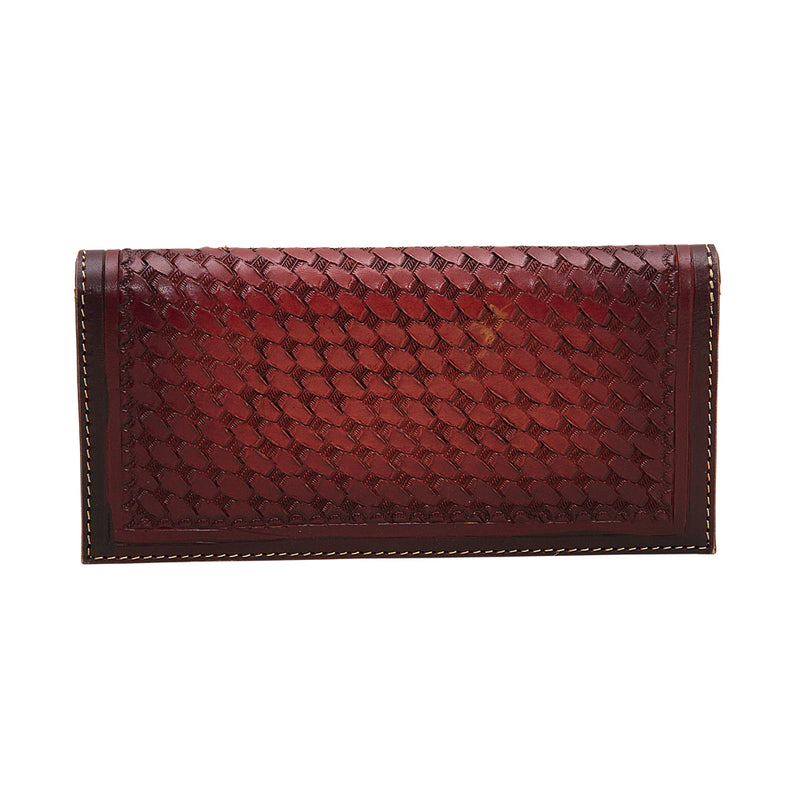 Zipper Red Wallet