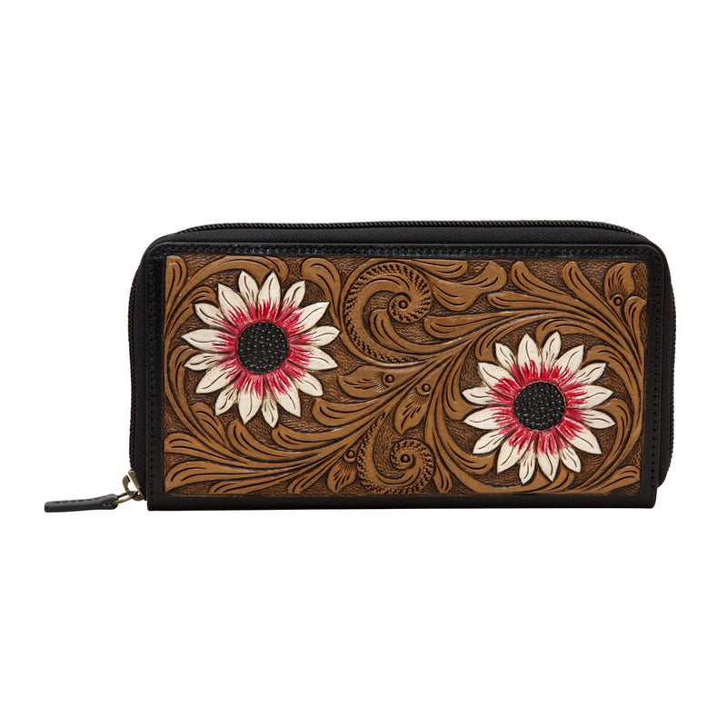 Orange Bloom Wallet