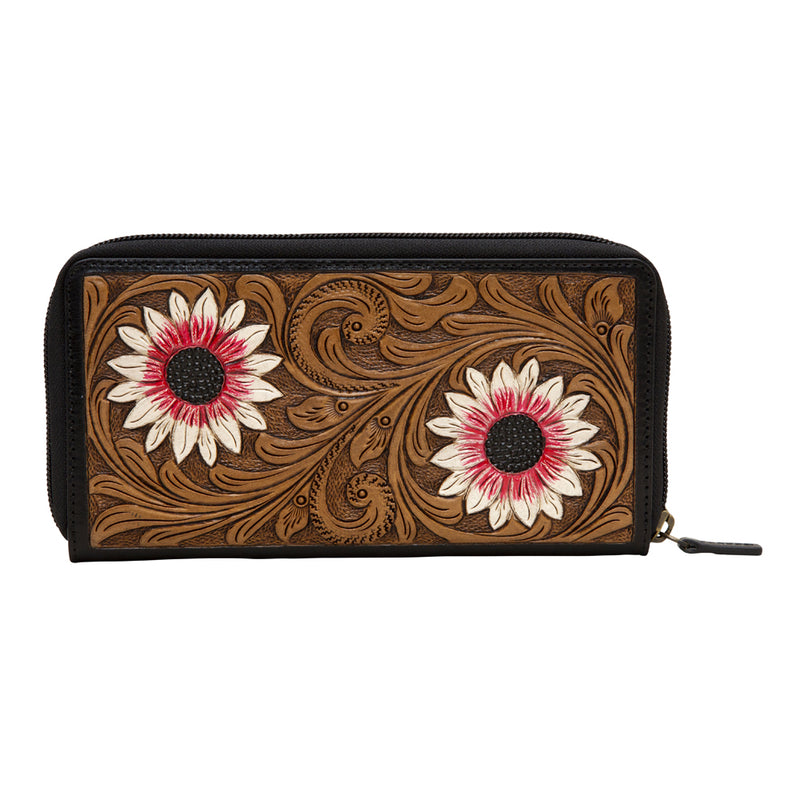 Orange Bloom Wallet