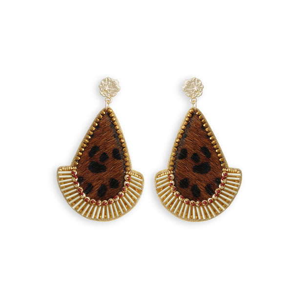 BLUE SPECKS EARRING - MyraUSA