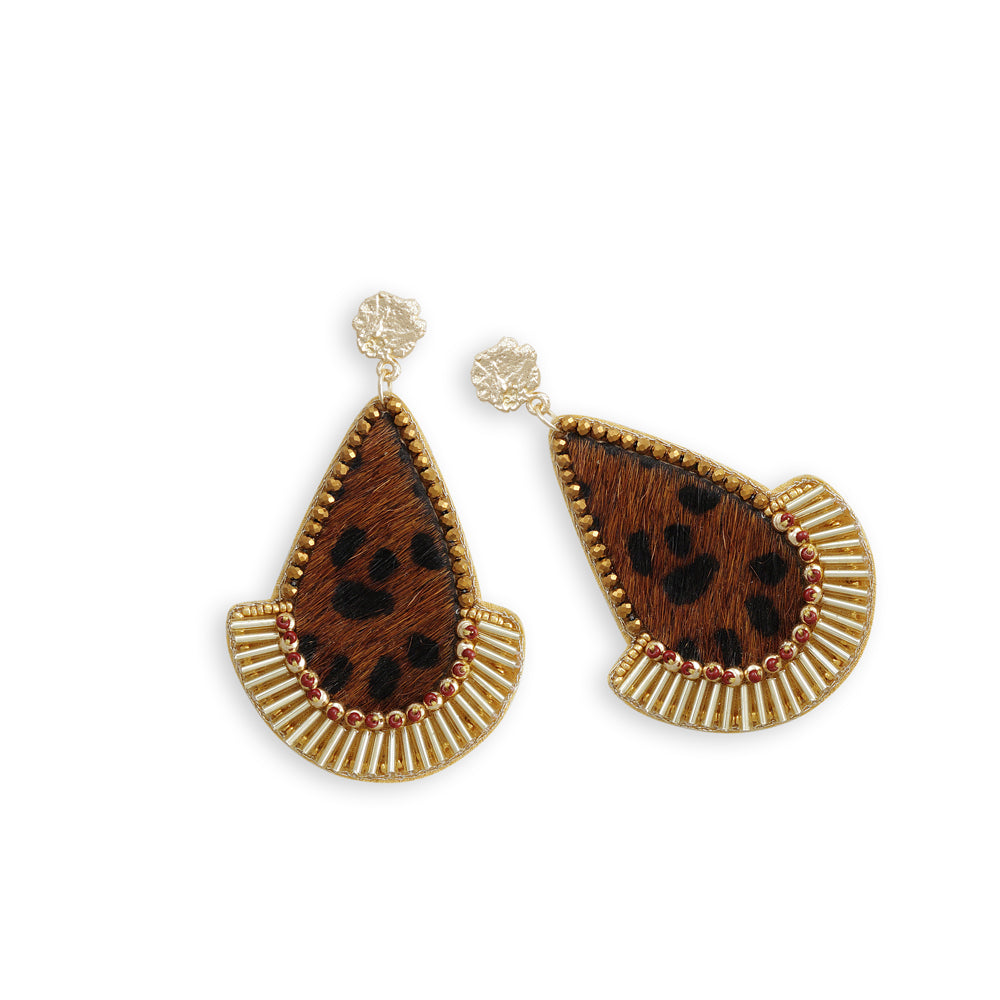 BLUE SPECKS EARRING - MyraUSA